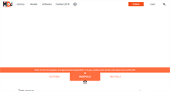 Desktop Screenshot of mangadraft.com